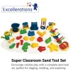 Excellerations® Super Classroom Sand Set - 34 Pieces