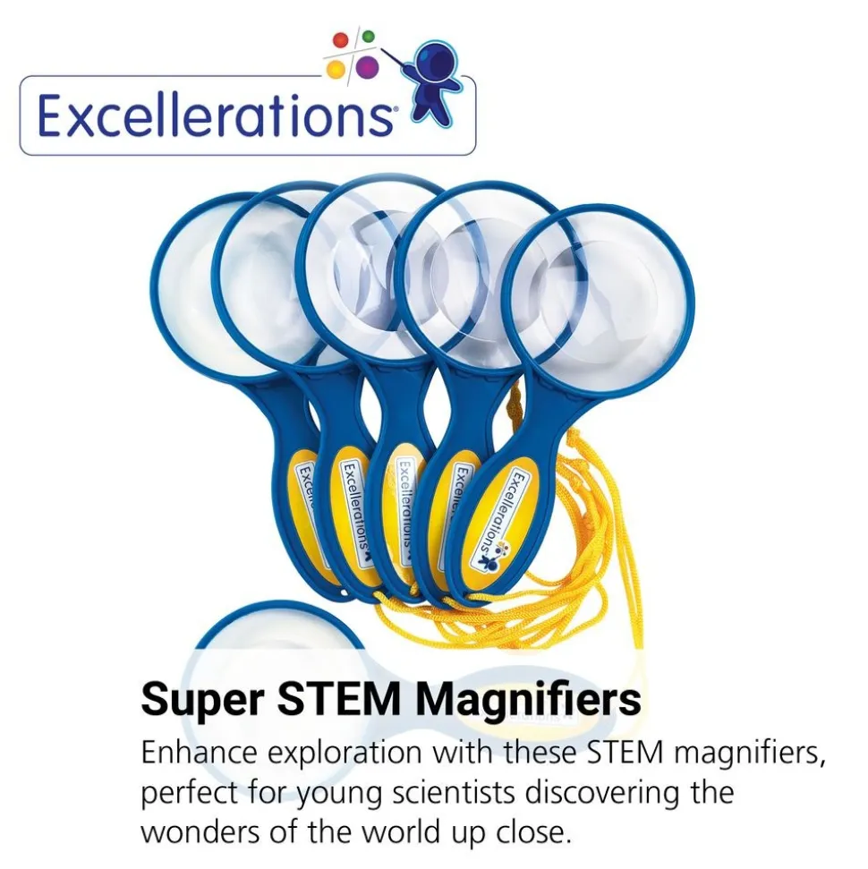 Excellerations® Super STEM Magnifiers - Set of 6