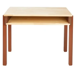 Excellerations® Sustainable Rubberwood Desk (Preschool Height)