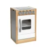Excellerations® Sustainably Harvested Rubberwood Modern Stove