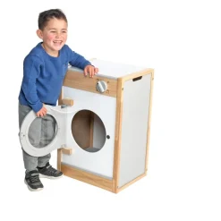 Excellerations® Sustainably Harvested Rubberwood Modern Washer