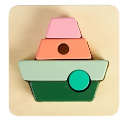 Excellerations® Sustainably Harvested Rubberwood Kids Puzzles