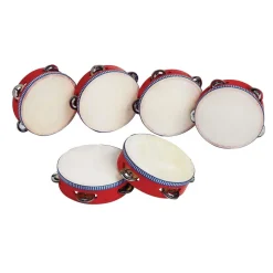Excellerations® Tambourines - Set of 6