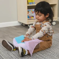 Excellerations® TenderTots™ Calming Plush & Play Tissue Box - 12 Scarves