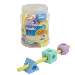 Excellerations® TenderTots™ Silicone Lacing Beads - 16pcs
