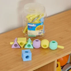 Excellerations® TenderTots™ Silicone Lacing Beads - 16pcs