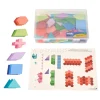 Excellerations® Tessellations Math Activity Set - 114 pieces with Storage