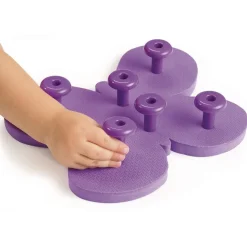 Excellerations® Textured Fun Foam Shapes & Pegs - 55 Pieces