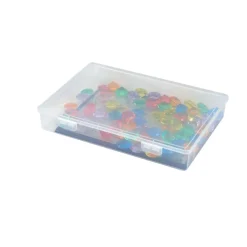 Excellerations®ThinkTotes™ Light Table Math Activity Sets: Food, Fish, & Gems 303pcs