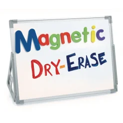 Excellerations® Three-In-One - Easel, Magnetic Dry Erase + Flannel Board 24