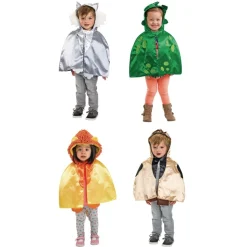 Excellerations® Toddler Animal Capes with Hoods Set of 4