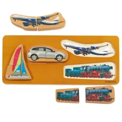 Excellerations® Toddler Photo Puzzles - Vehicles