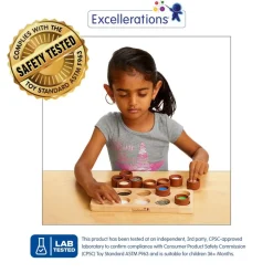 Excellerations® Touch and Match Board - Natural