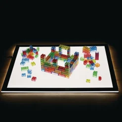 Excellerations® Translucent Standard Building Bricks 810 Pieces