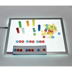 Excellerations® Translucent Stackable Counters - 500 Pieces
