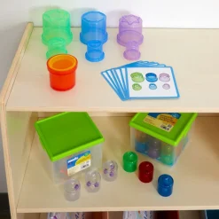 Excellerations® Translucent Counting & Color Sorting Set - 42 pcs