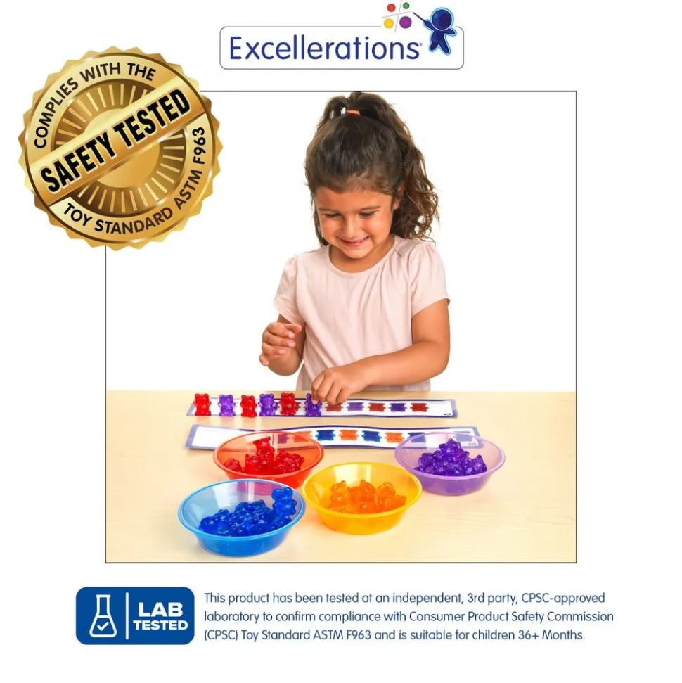 Excellerations® Translucent Bears Activity Set