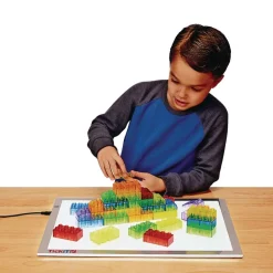Excellerations® Translucent Building Bricks - 206 Pieces