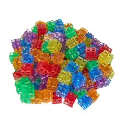 Excellerations® Translucent Grid Linking Cubes - 200 Pieces