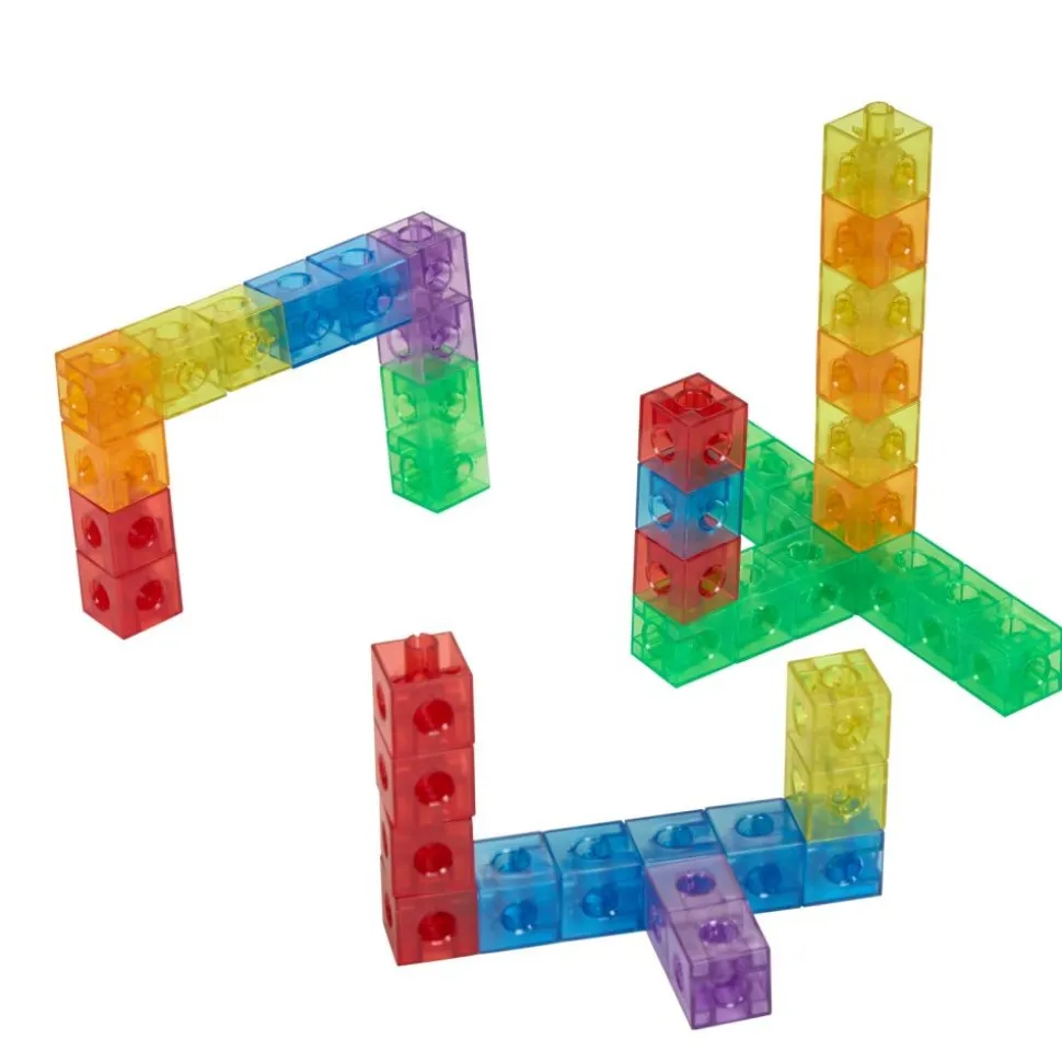 Excellerations® Translucent Linking Cubes - 200 Pieces