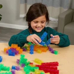 Excellerations® Translucent Linking Cubes - 200 Pieces