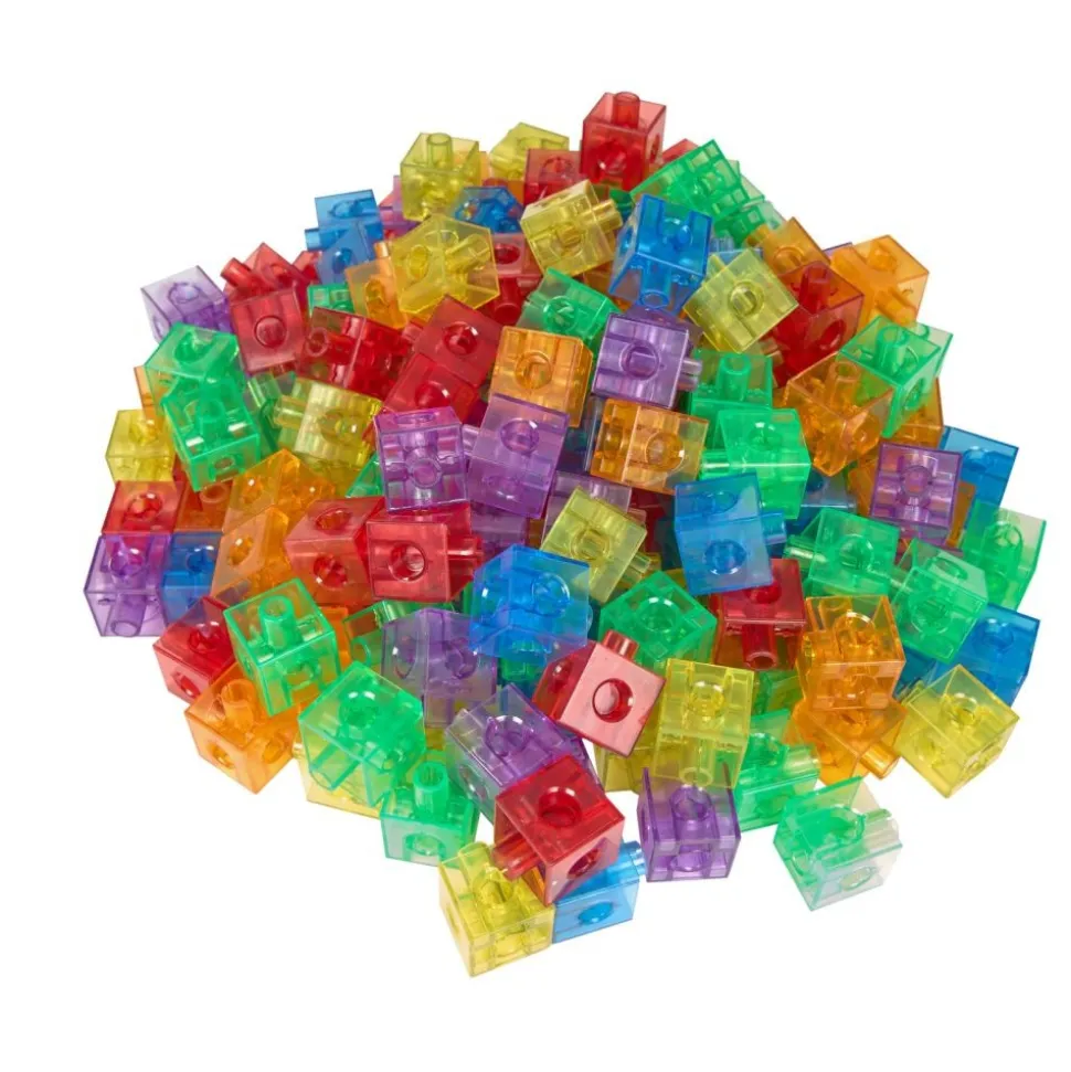 Excellerations® Translucent Linking Cubes - 200 Pieces