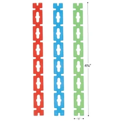 Excellerations® Translucent Bendable Construction Rods - 480 Pieces