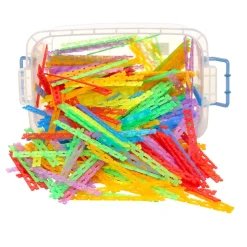 Excellerations® Translucent Bendable Construction Rods - 480 Pieces