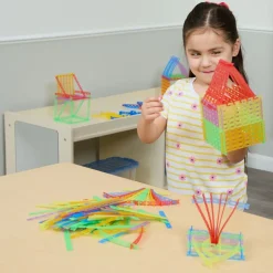 Excellerations® Translucent Bendable Construction Rods - 480 Pieces