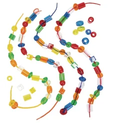 Excellerations® Translucent Lacing Beads 94 pcs