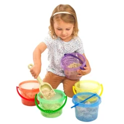 Excellerations® Translucent Buckets - Set of 6