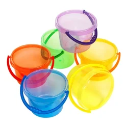 Excellerations® Translucent Buckets - Set of 6
