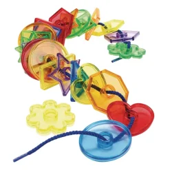 Excellerations® Translucent Lacing Shapes 78 Pieces