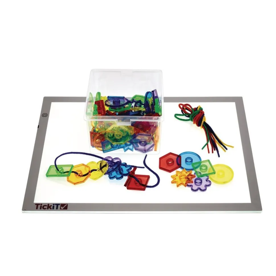 Excellerations® Translucent Lacing Shapes 78 Pieces