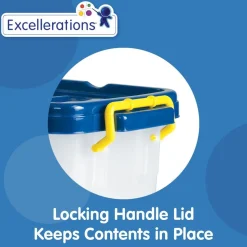 Excellerations® Translucent Waffle Blocks - 72 Pieces