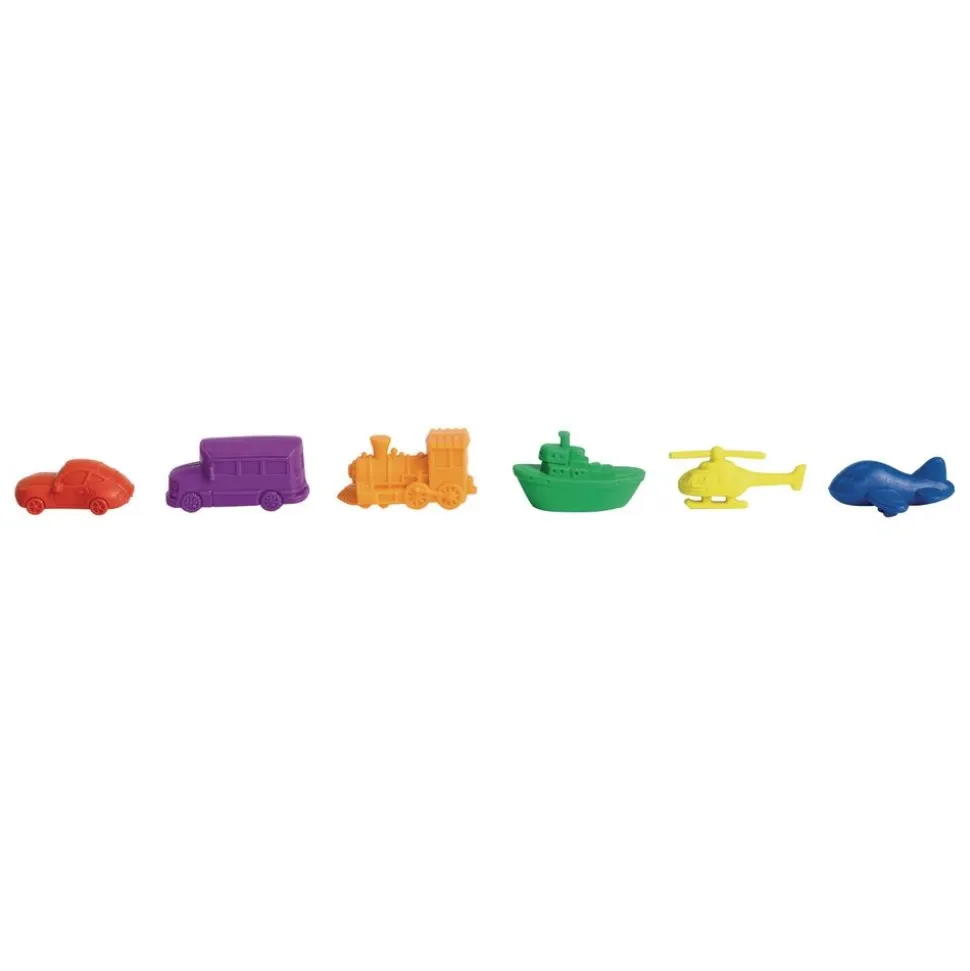 Excellerations® Transportation Counters - 72 Pieces