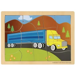 Excellerations® Transportation Puzzles - Set of 8