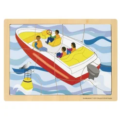 Excellerations® Transportation Puzzles - Set of 8