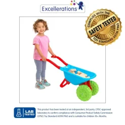 Excellerations® Two-wheel Lightweight Wheelbarrow