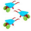Excellerations® Two-wheel Lightweight Wheelbarrows - Set of 3