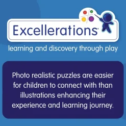 Excellerations® Vegetable Photo Puzzles Set of 6