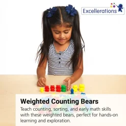 Excellerations® Weighted Counting Bears - 96 Pieces
