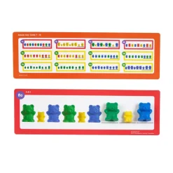 Excellerations® Weighted Counting Bears 96pc & 25 Pattern Cards