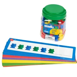Excellerations® Weighted Counting Bears 96pc & 25 Pattern Cards