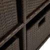 Excellerations® Wicker Shelf with 6 Baskets