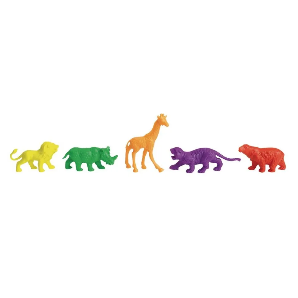 Excellerations® Wild Animal Counters - 120 Pieces