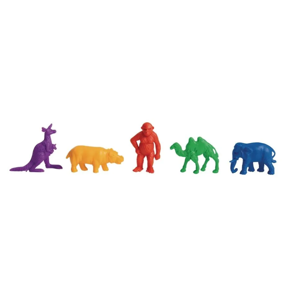 Excellerations® Wild Animal Counters - 120 Pieces