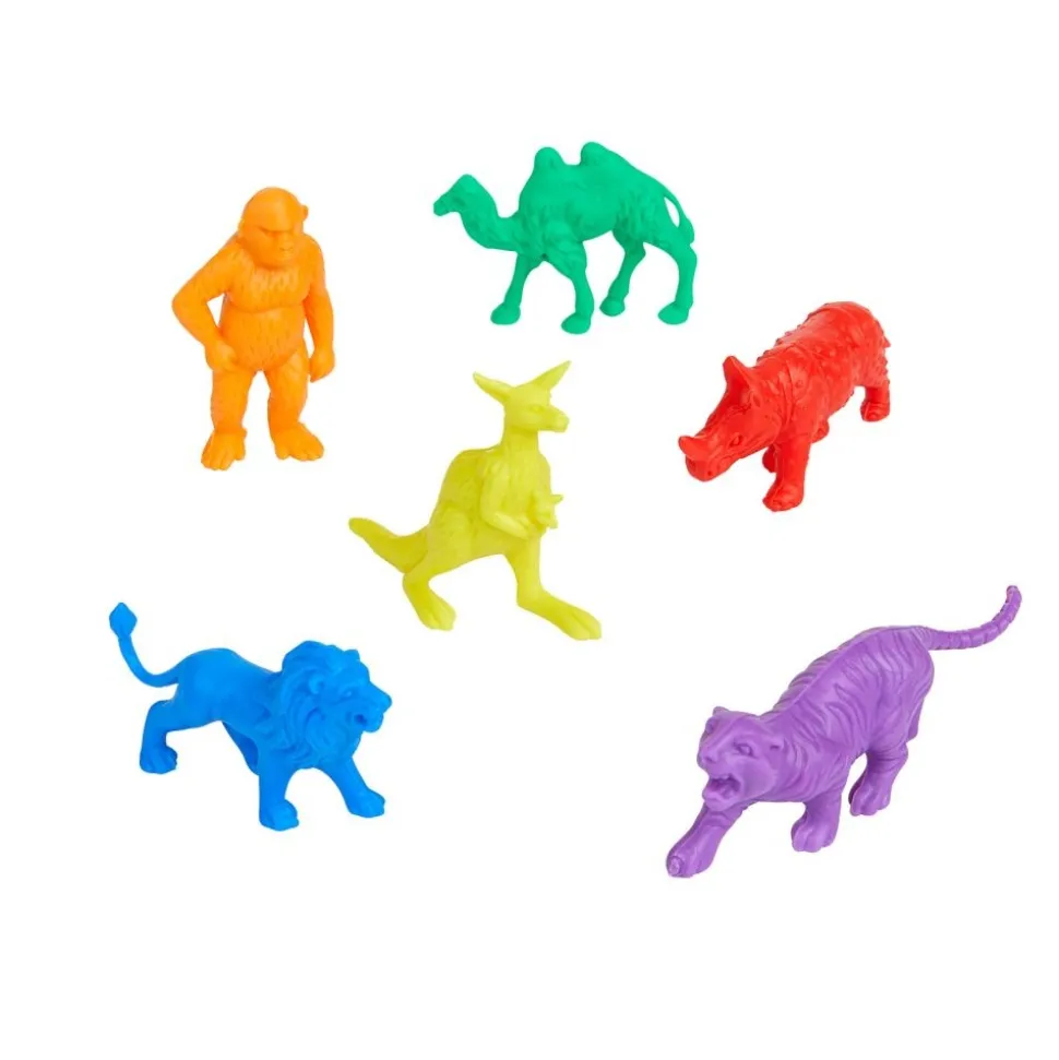 Excellerations® Wild Animal Counters - 120 Pieces