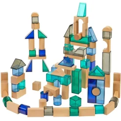 Excellerations® Wood & Calm Blocks - 100 pieces