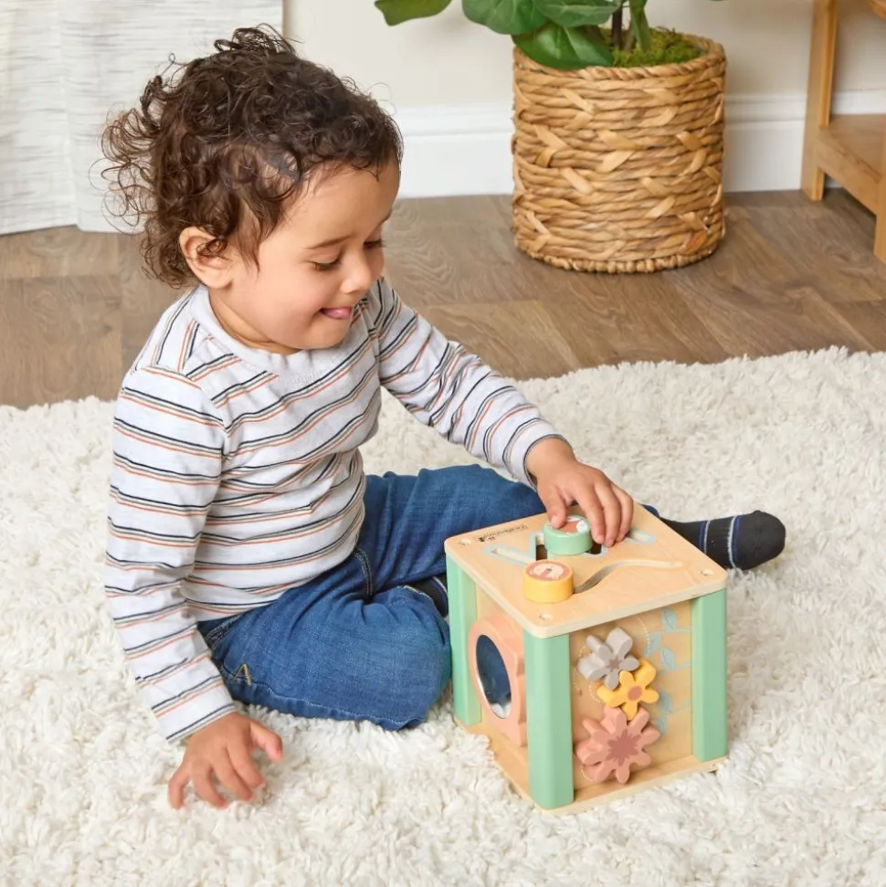 Excellerations® Wooden Activity Box - 6" x 6"